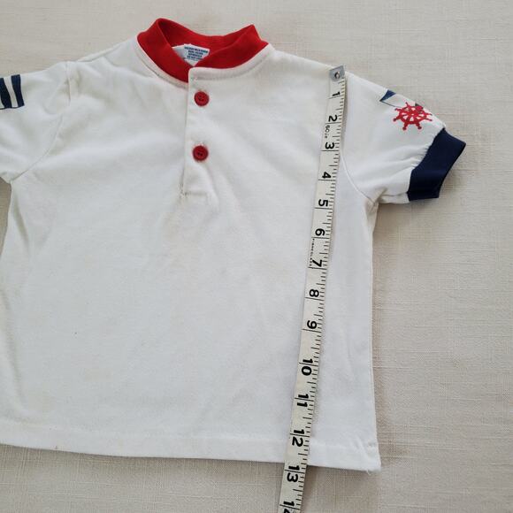 Vintage Oshkosh Nautical Shirt 2t - Picture 6 of 9